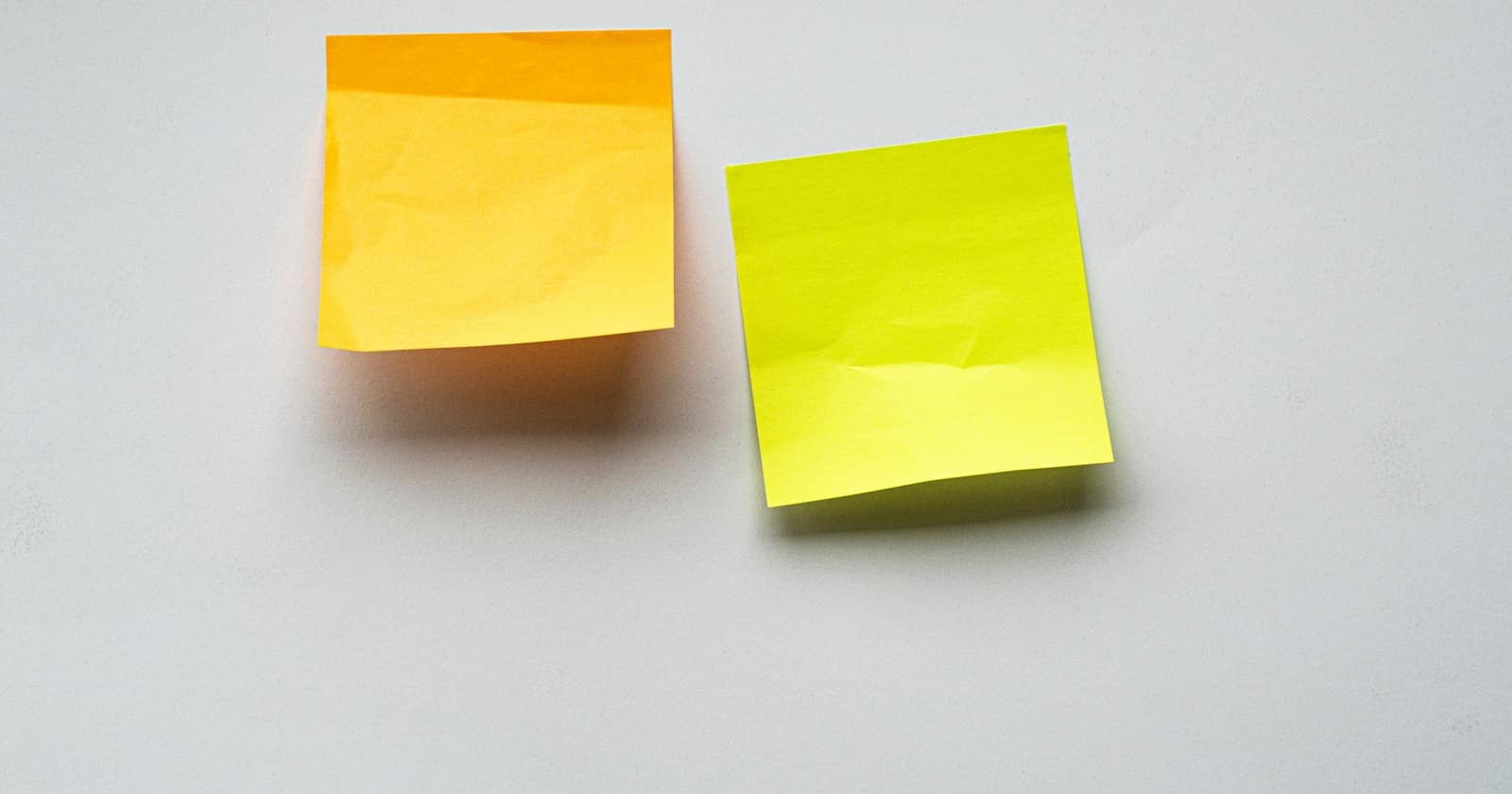 Coloured sticky notes arranged in columns on a board